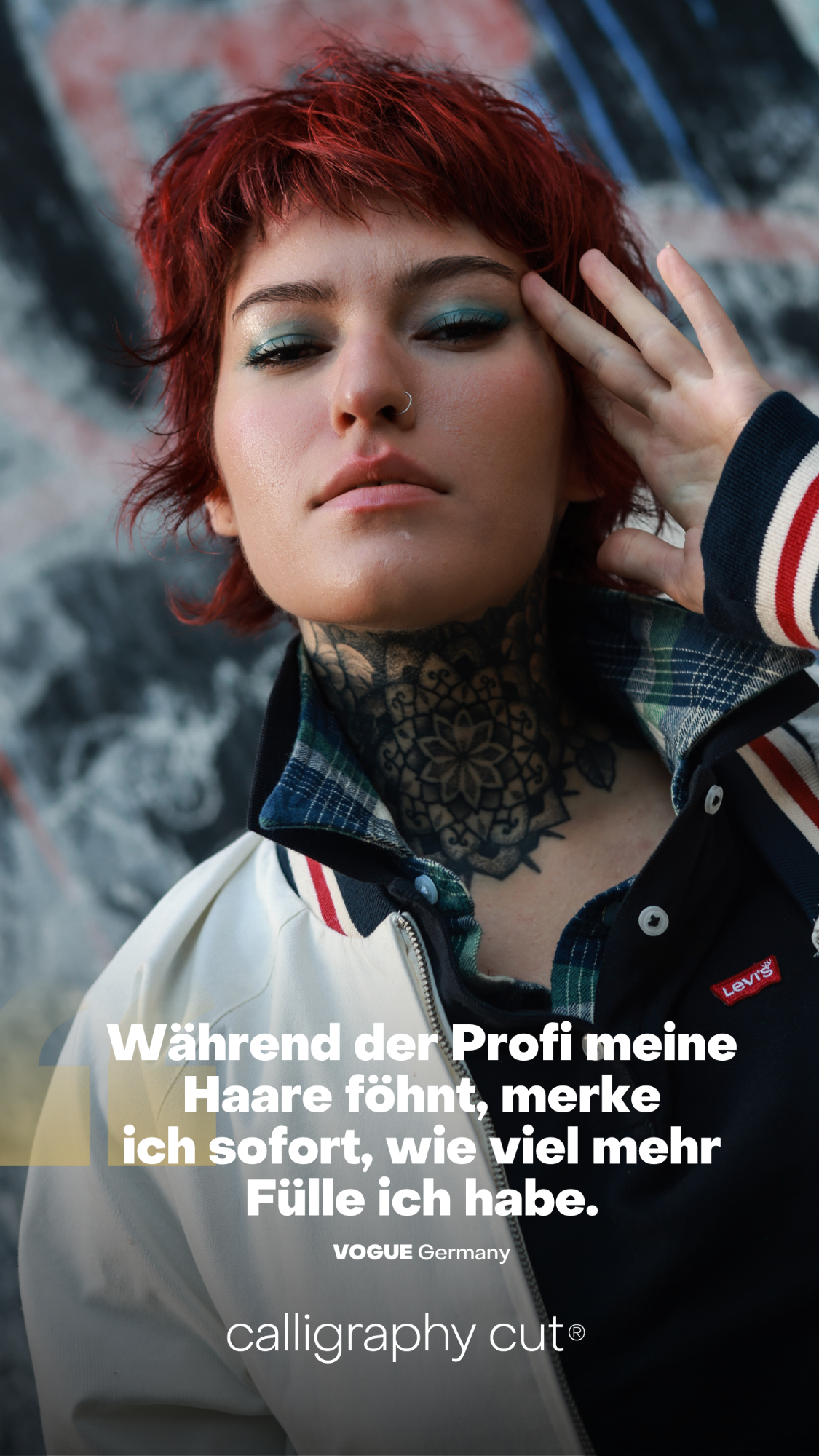 calligraphy cut für spürbare Haarfülle